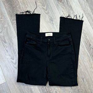 BALDWIN Maxwell Mid Rise Cropped Flared Jeans